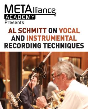 Al Schmitt on Vocal and Instrumental Recording Techniques (Metalliance (HL-00234017)