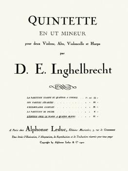 Quintette en Ut Mineur - Piano Duet ([Quintet in C Minor]) (HL-48180125)