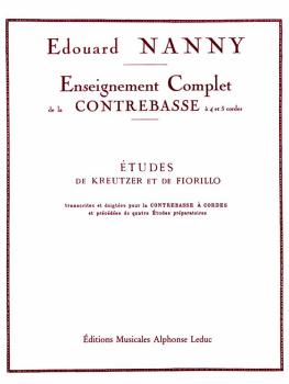 Etudes de Kreutzer et de Fiorillo (for Double Bass) (HL-48180145)