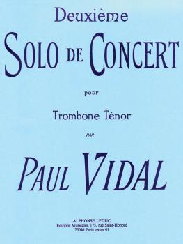 Deuxieme Solo de Concert pour Trombone Ténor (for Tenor Trombone) (HL-48180153)