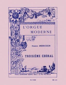 Troisieme Choral (for Organ) (HL-48180169)