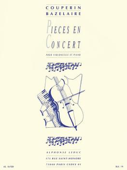 Pieces en Concert (for Cello and Piano) (HL-48180248)