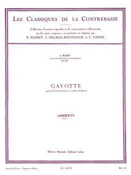 Gavotte - Les Classiques de la Contrebasse (HL-48180250)