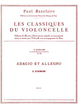 Adagio & Allegro Op. 70 - Classiques No. 50 (for Cello and Piano) (HL-48180257)