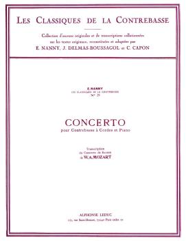 Concerto - Classiques No. 29 (for Double Bass and Piano) (HL-48180309)
