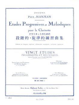 Vingt Etudes Progressives et Melodiques - Volume 1 (for Clarinet) (HL-48180317)