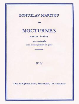 4 Nocturnes - H189, No. 4 (Cello and Piano) (HL-48180506)