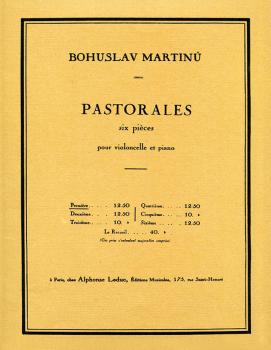 6 Pastorales - H190, No. 1 (Cello and Piano) (HL-48180509)