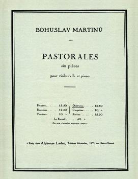 6 Pastorales - H190, No. 4 (for Cello and Piano) (HL-48180510)