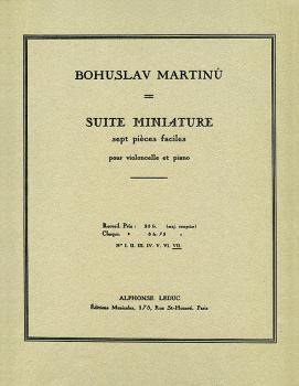 Suite Miniature - H192, No. 7 (for Cello and Piano) (HL-48180517)