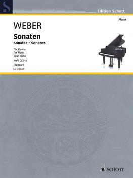 Sonatas: Edited from the Text of the Carl Maria von Weber Complete Edi (HL-49045977)