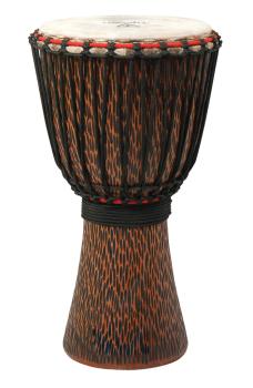 10 inch. Supremo Select Chiseled Orange Series (Rope-Tuned Djembe) (HL-00266963)