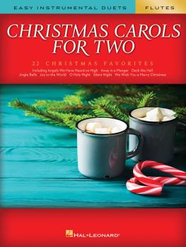 Christmas Carols for Two Flutes: Easy Instrumental Duets (HL-00277964)