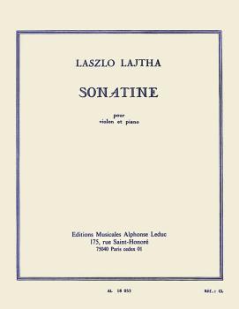 Sonatine pour Violon et Piano (for Violon and Piano) (HL-48180532)