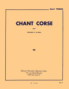 Chant Corse (for Clarinet and Piano) (HL-48180541)