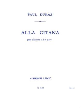 Alla Gitana (for Clarinet and Piano) (HL-48180628)