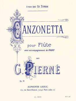 Canzonetta Op. 19 (for Flute and Piano) (HL-48180699)
