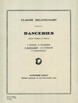 Danceries pour Violon et Piano - No. 3 Basquaise (for Violin and Piano (HL-48180718)