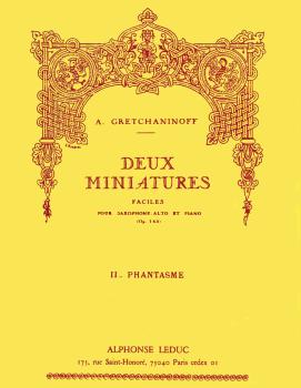 Suite Miniature Op. 145, No. 9 - Phantasme (for Saxophone and Piano) (HL-48180774)