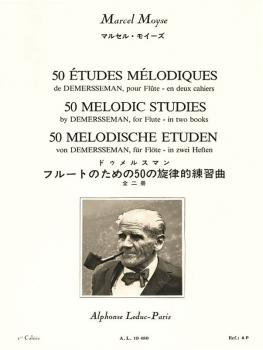 50 Melodic Studies After Demersseman, Op. 4 - Volume 1 (for Flute) (HL-48180850)