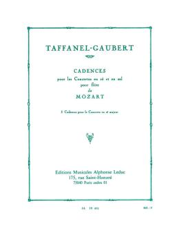 3 Cadenzas for Concerto KV 314 (for Flute) (HL-48180855)