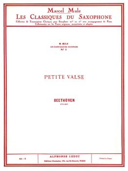Petite Valse - Classiques No. 2 (for Alto Saxophone and Piano) (HL-48180863)