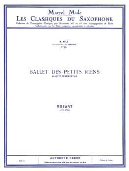 Gavotte Sentimentale - Classiques No. 15 (for Alto Saxophone and Piano (HL-48180868)