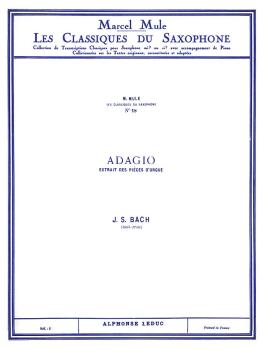 Adagio - Classiques No. 18 (for Alto Saxophone and Piano) (HL-48180876)