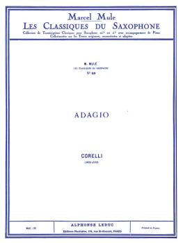 Adagio - Classiques No. 49 (for Alto Saxophone and Piano) (HL-48180899)