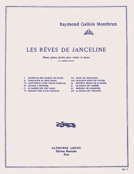 Janceline's Dreams - 5. Le Manege des Sept Mains (for Violin and Piano (HL-48181199)