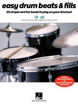 Easy Drum Beats & Fills: 30 Simple and Fun Beats to Play on Your Drums (HL-00233425)