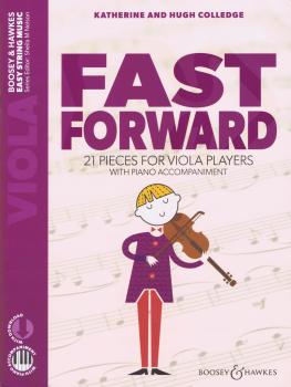 Fast Forward: 21 Pieces for Viola Players Viola and Piano with Online  (HL-48024498)