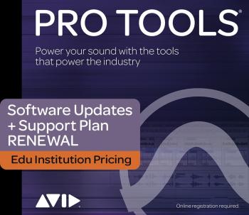 Pro Tools - Legacy Upgrade with 12 Months of Upgrades: Institution Ren (HL-00160107)
