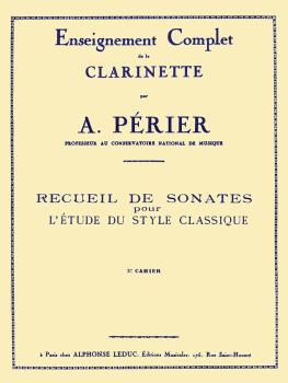 Recueil de Sonates - Volume 3 (for Clarinet) (HL-48180502)