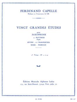 20 Grandes Etudes - Volume 2 (for Oboe or Saxophone) (HL-48181051)