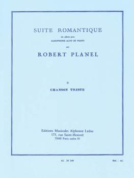Suite Romantique - 3. Chanson Triste (for Alto Saxophone and Piano) (HL-48181099)