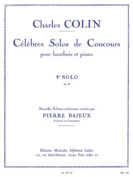 Celebres Solos de Concours - 1st Solo, No. 33 (for Oboe and Piano) (HL-48181136)