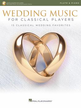 Wedding Music for Classical Players - Flute and Piano (With online aud (HL-00261622)