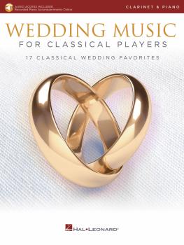 Wedding Music for Classical Players - Clarinet and Piano (With online  (HL-00261623)