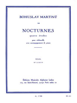 Nocturnes - No. I-II-III-IV (for Cello and Piano) (HL-48180507)