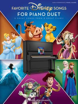 Favorite Disney Songs for Piano Duet: 1 Piano, 4 Hands / Early Interme (HL-00285563)