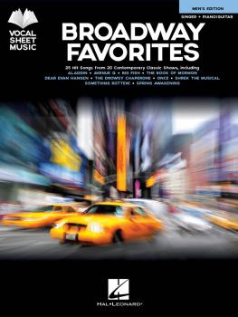 Broadway Favorites - Men's Edition: Singer + Piano/Guitar (HL-00255940)