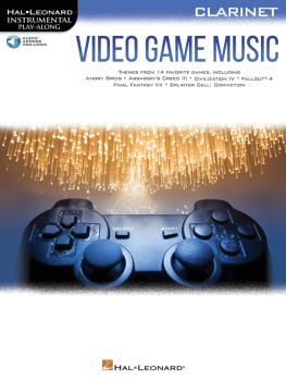 Video Game Music for Clarinet: Instrumental Play-Along Series (HL-00283878)