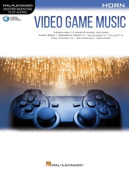 Video Game Music for Horn: Instrumental Play-Along Series (HL-00283883)