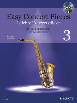 Easy Concert Pieces Book 3: 17 Pieces from 6 Centuries Alto Saxophone  (HL-49046142)