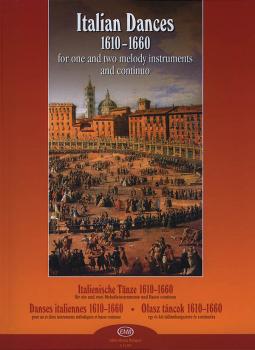 Italian Dances 1610-1661 for One & Two Melody Instruments: Flute, Reco (HL-50510249)