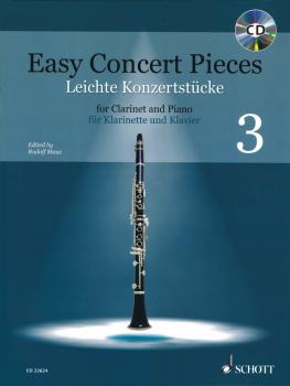 Easy Concert Pieces - Volume 3: 14 Pieces from 4 Centuries Clarinet an (HL-49046252)