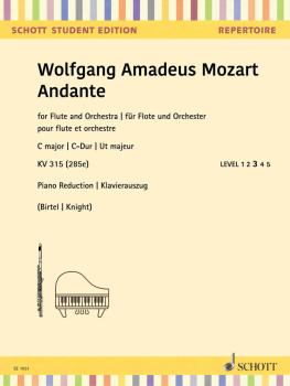 Andante in C Major, K. 315 (285e): Flute and Piano Reduction (HL-49046132)