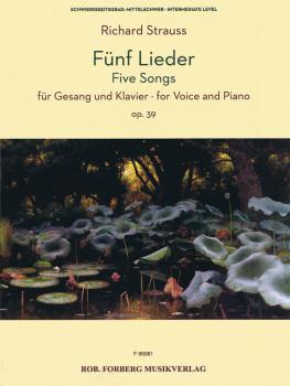 5 Songs, Op. 39 (Voice and Piano) (HL-50602043)