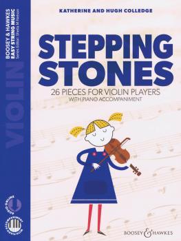 Stepping Stones: 26 Pieces for Violin Players Violin and Piano with On (HL-48024579)